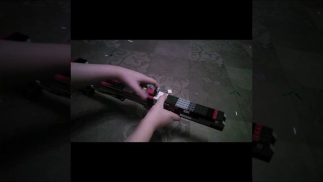 Мощная снайперская винтовка из лего (без Technic) смотреть онлайн