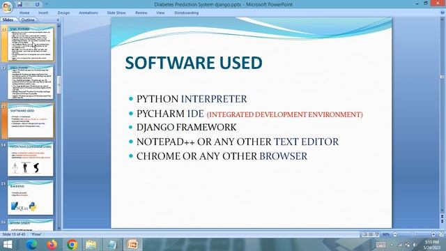 PPT - Diabetes Prediction System using Python | Django | Machine Learning смотреть онлайн