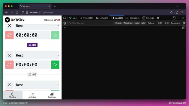 Vue Composition API с нуля #90 - Хук onActivated смотреть онлайн