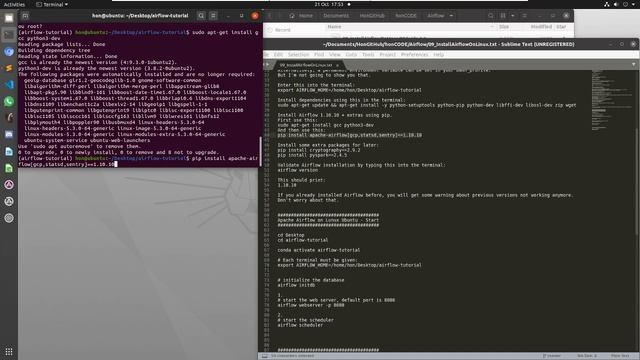 2020-10-21 Install Apache Airflow On Ubuntu VM смотреть онлайн