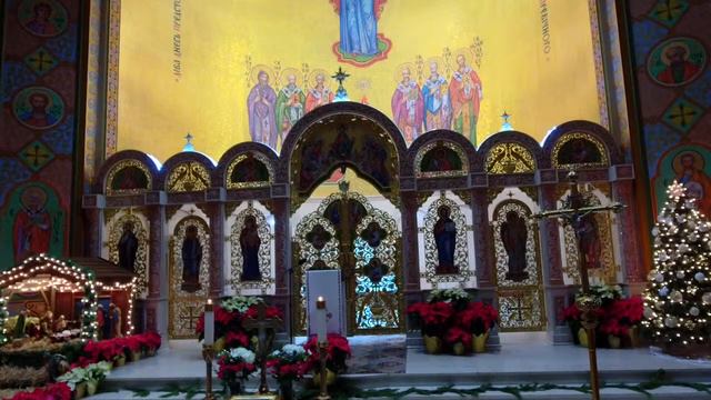 23 грудня - Вечірня, Божественна Літургія, 6 передріздвяна реколекційна наука смотреть онлайн