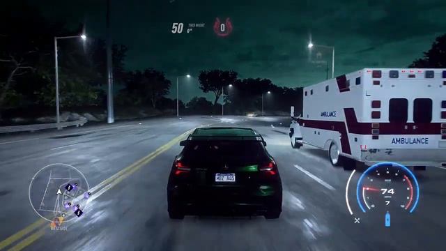 Night Drive #23 - 16’ Mercedes-Benz A45 AMG - NFS HEAT смотреть онлайн