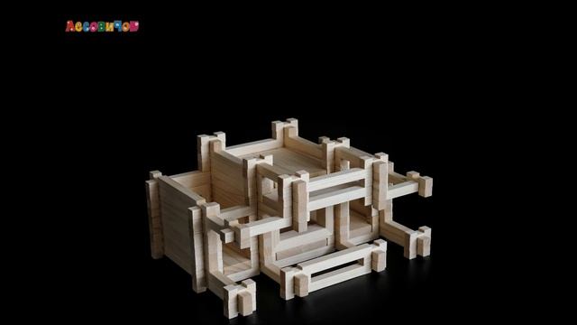 Вариант 30 деревянный конструктор Разборный домик смотреть онлайн