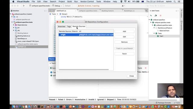git version control in Visual Studio for Mac смотреть онлайн
