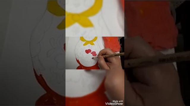 Мастер класс Роспись Матрешки. 1-4 класс смотреть онлайн
