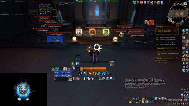 Resto Shaman Tips: Dungeon Talents Reminder WA Updated for Season 2 смотреть онлайн