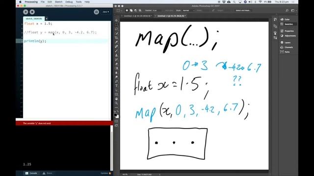 map() in Processing смотреть онлайн