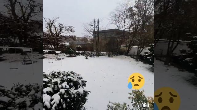Snow in Germany, Rüsselsheim - 1.12.2020 смотреть онлайн