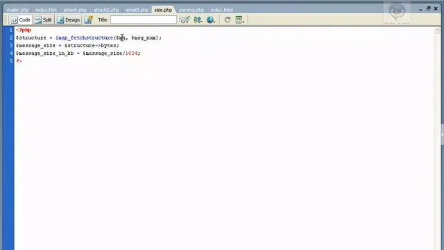 phpadv 05 09 mail getting size of message смотреть онлайн