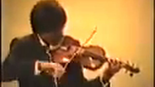 Young Leonidas Kavakos Plays No5 By Paganini