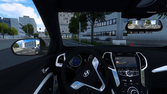Hyundai Santa Fe 2014 | Euro Truck Simulator 2 [Steering Wheel] - Normal Driving смотреть онлайн