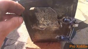 Печь длительного горения из газового баллона и конвекцией