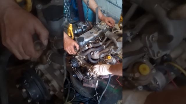 Ремонт двигателя FAW CA4D28C4-3A опрыскивателя Туман 2М смотреть онлайн