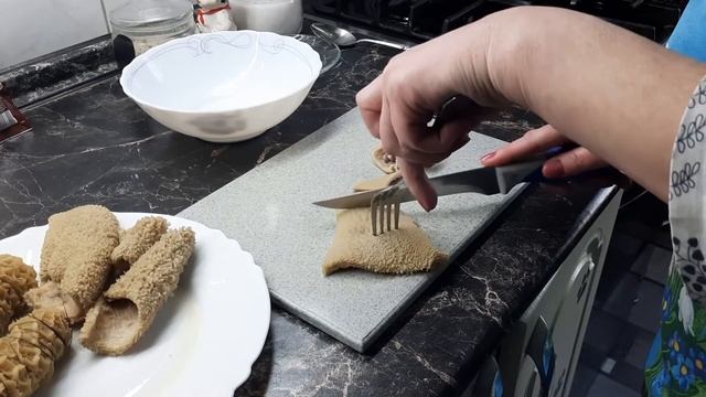 Рулет из рубца. Рубец по корейски. смотреть онлайн