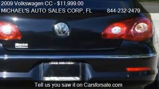 2009 Volkswagen CC Sport 4dr Sedan for sale in Hollywood, FL смотреть онлайн