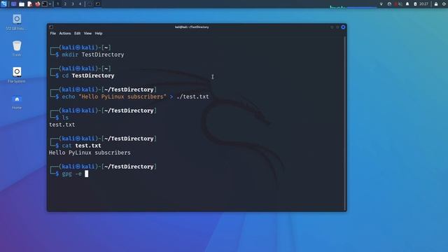 Шифруем Данные с Помощью GnuPG | Linux смотреть онлайн