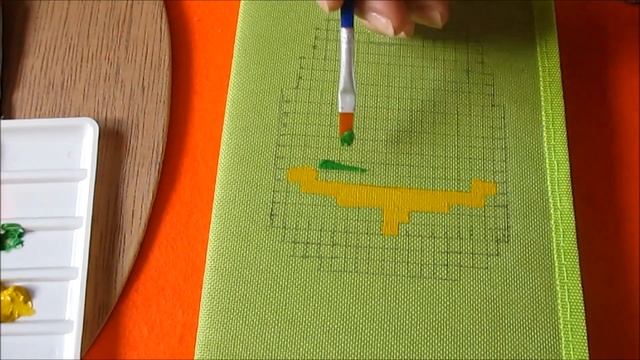 Рисую на пенале по клеточкам акриловыми красками Кот Бургер DIY Back to School Drawing pencil-case смотреть онлайн