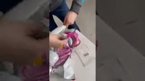 Как правильно накачивать ходячий шар единорог цветочный