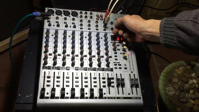 Test Mixer BEHRINGER UB1622FX смотреть онлайн