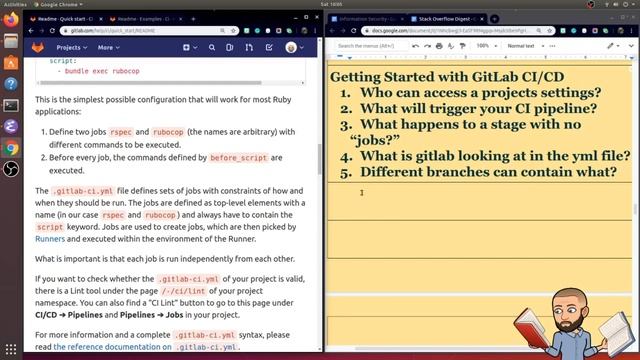 Getting Started with GitLab CI/CD смотреть онлайн