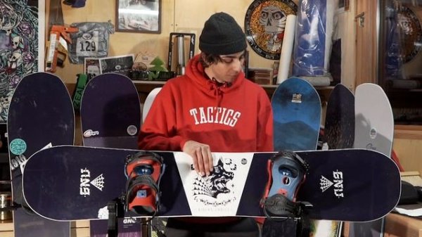 Gnu Riders Choice 2020 Snowboard Rider Review - Tactics