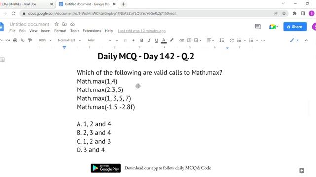 Java Programming MCQs | Daily Aptitude - Day 142 Solution | BiNaRiEs смотреть онлайн