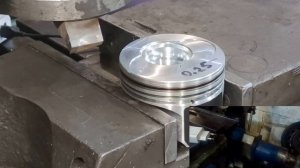 Торцовка поршня