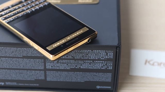 BlackBerry Porsche Design P’9983 mạ vàng 24K | BB gold plated Edition in Hanoi смотреть онлайн