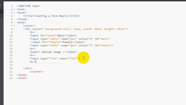 How to add (label tag,img button,Upload img) in HTML Form || in Hindi смотреть онлайн