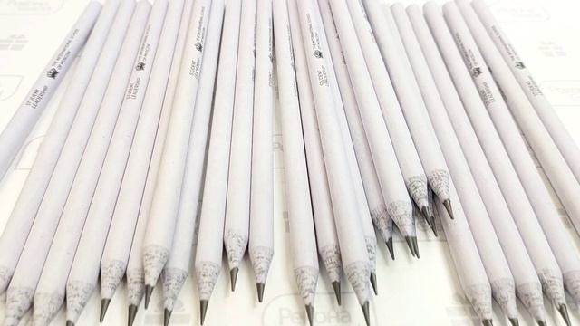 карандаши из переработанного картона с логотипом смотреть онлайн