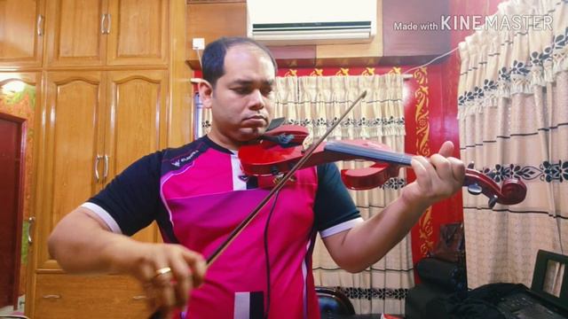 Amar sonar bangla national anthem ( cover violin) смотреть онлайн
