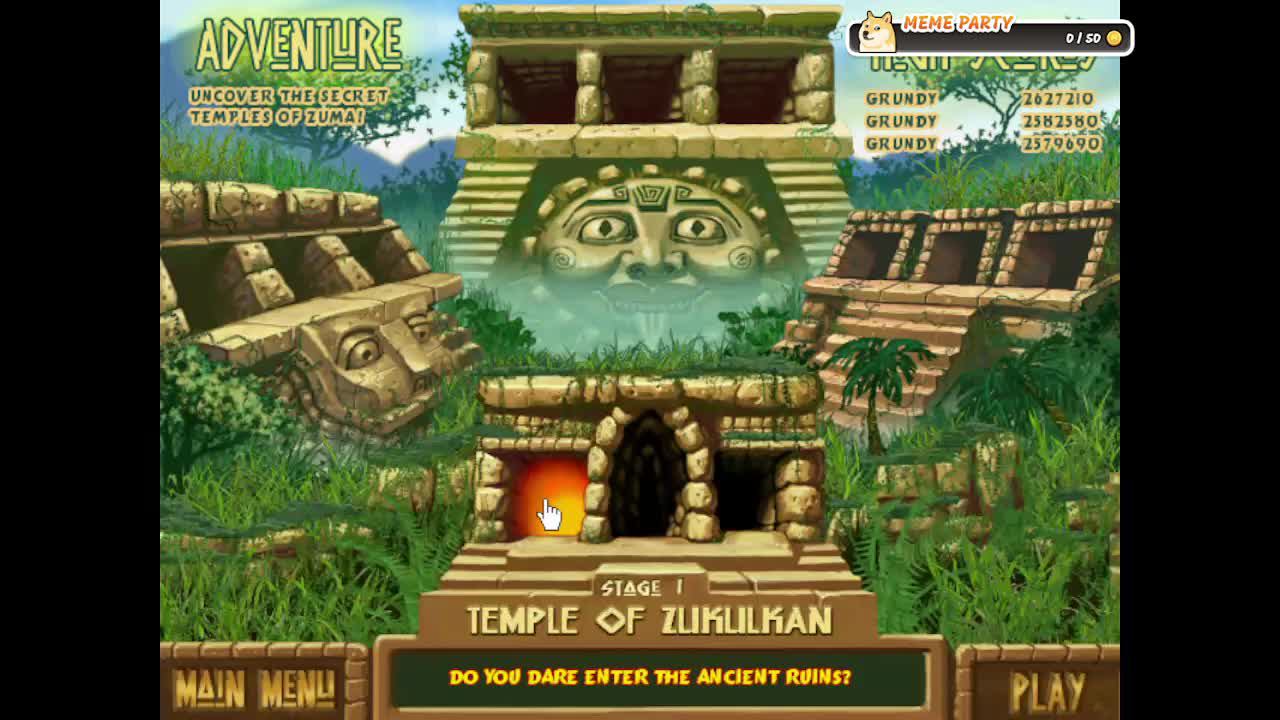 Zuma Deluxe. Полное прохождение смотреть онлайн