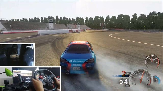 Assetto Corsa Silvia S15 WDTS Drifting Gameplay VDC Rockingham смотреть онлайн