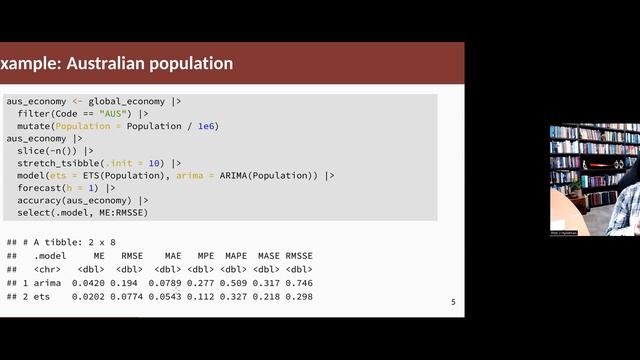 Forecasting Principles & Practice: 9.10 ARIMA vs ETS models смотреть онлайн