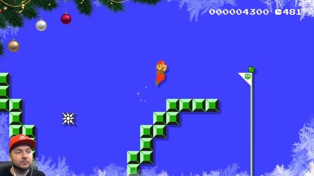Super Mario Maker: новогодний выпуск 2017-2018 смотреть онлайн