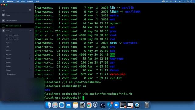 Use linux command into Ruby Recipes Code , CHEF Workstation смотреть онлайн