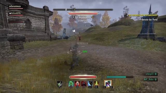 ESO Stamina Nightblade Sword n Board TG-Patch 1v1s смотреть онлайн