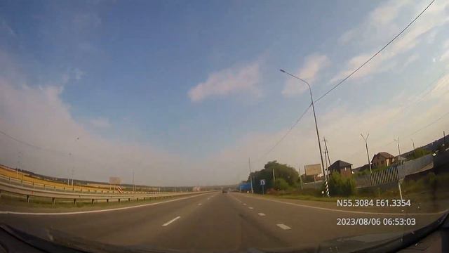 Driving in Chelyabinsk region: Челябинск - Аргаяш 06/08/2023 (timelapse 4x) смотреть онлайн