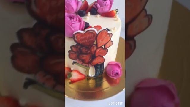 Торт на годовщину свадьбы ❤️ смотреть онлайн