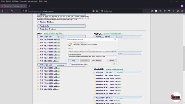 mettre à jour Wamp PHP et autres update wamp server смотреть онлайн