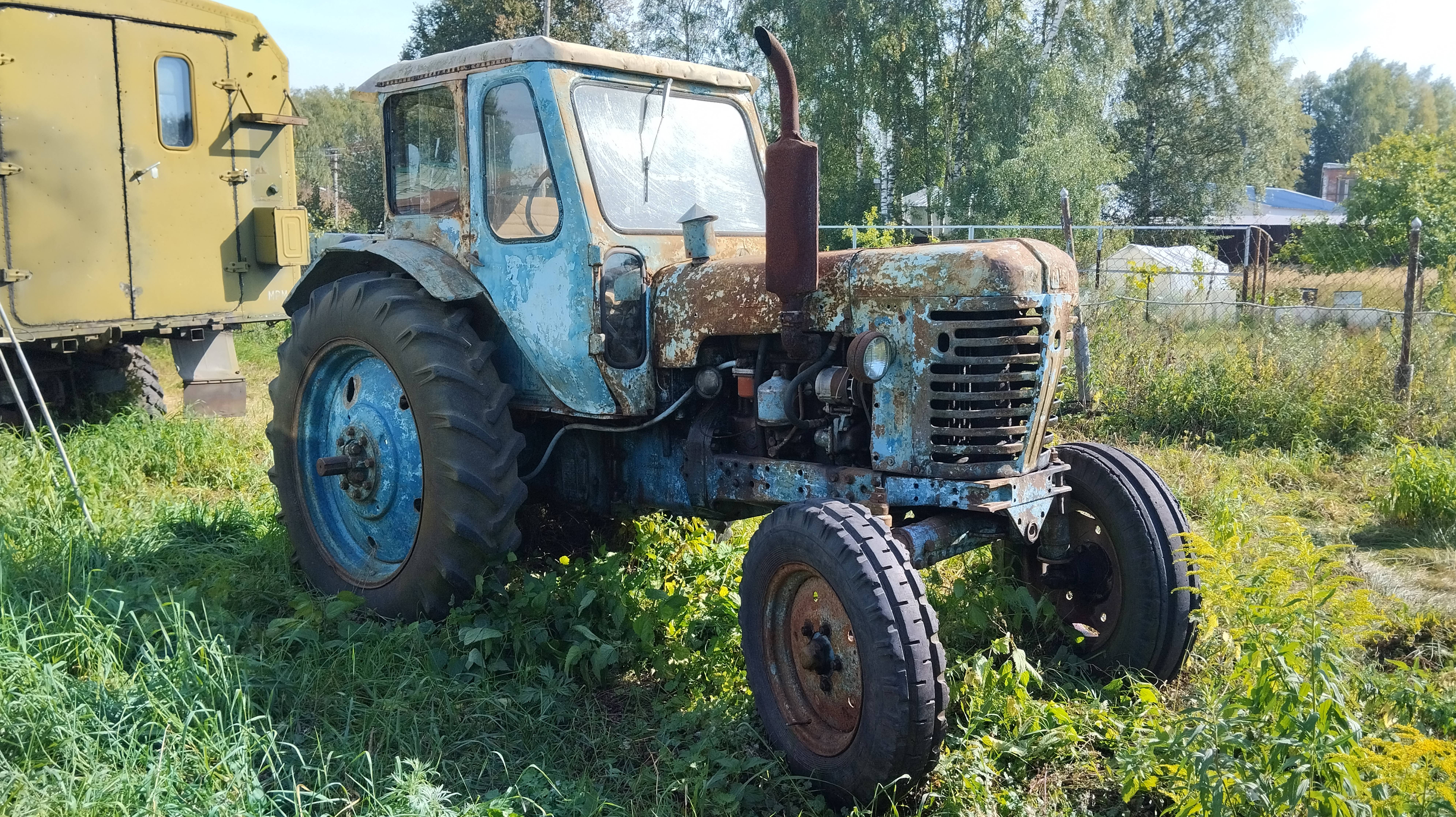 Ретро трактор МТЗ-50 смотреть онлайн