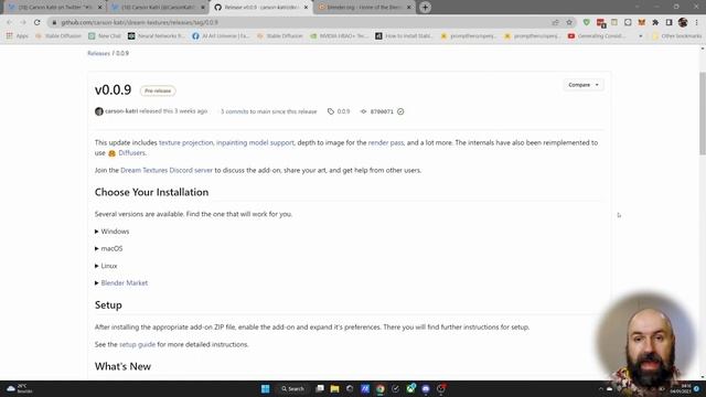 Dream Textures Project for Blender - Stable Diffusion Plug-in for 3D Modeling Textures смотреть онлайн
