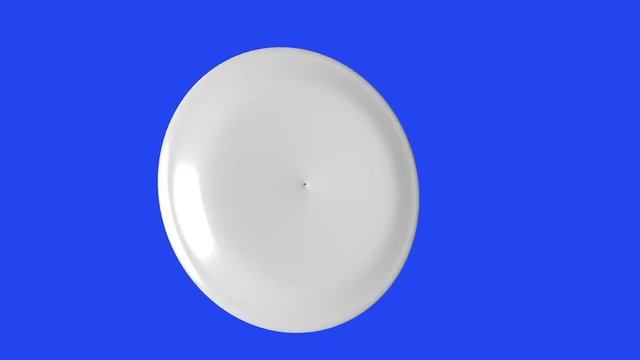Плоокая тарелка – футаж / A flat plate – footage смотреть онлайн