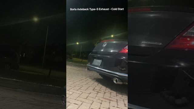 9th Gen Honda Accord 2.4L Borla Type-S Axleback - Cold Start Comparison + Warm Revs смотреть онлайн