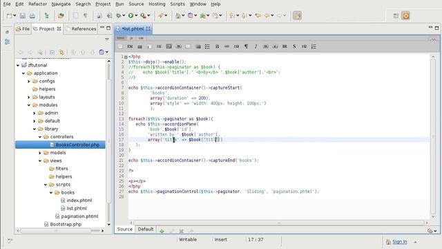 Zend Framework 1.9 tutorial 12: Zend_Dojo introduction part 3 смотреть онлайн
