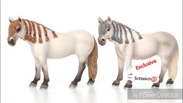 Эксклюзивные фигурки лошадей Schleich. смотреть онлайн