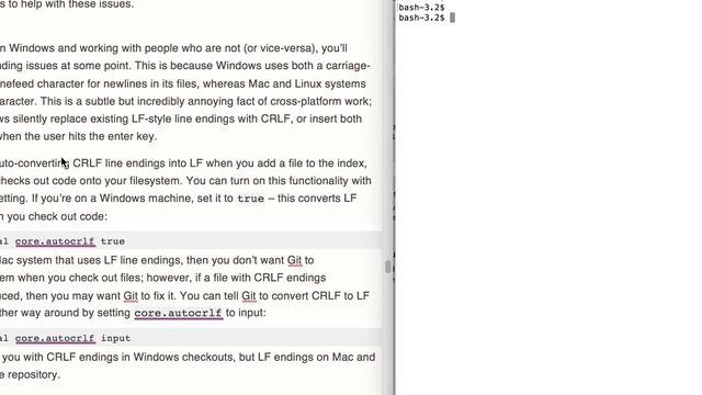 git config whitespaces смотреть онлайн