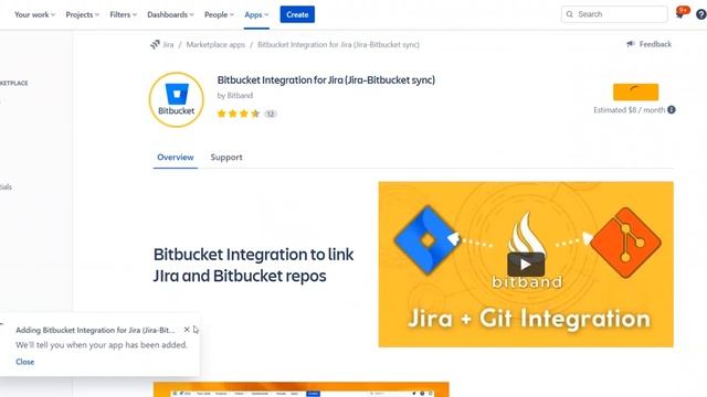 Installing Bitbucket Integration for Jira смотреть онлайн