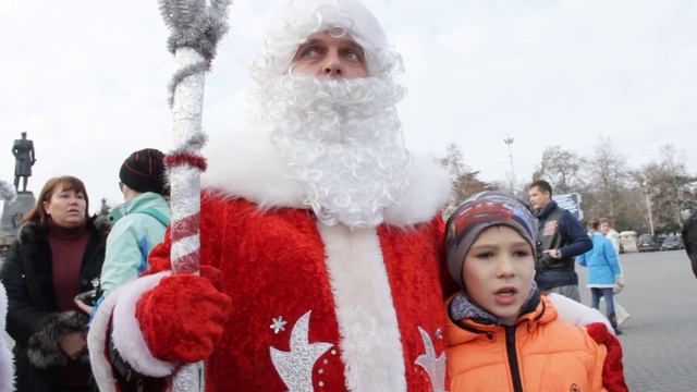 Мото дед Мороз 2015 МС "Идальго" Севастополь смотреть онлайн
