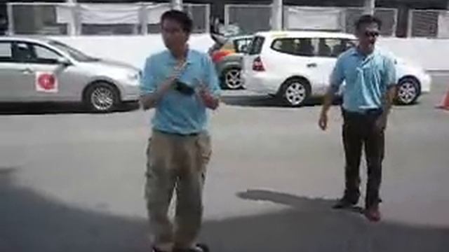 Nissan Latio-Slalom Exercise